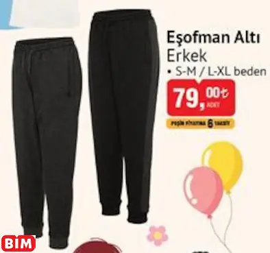 EŞOFMAN ALTI ERKEK EŞOFMAN ALTI ERKEK